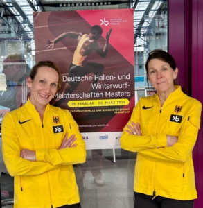 Laufteam SV Oberkollbach mit 2 Teilnehmerinnen bei den Deutschen Leichtathletik Meisterschaften Masters in Frankfurt