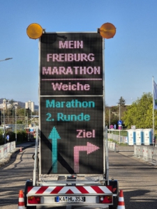 Traumhaftes Wetter beim Super Sparrow Halbmarathon in Freiburg