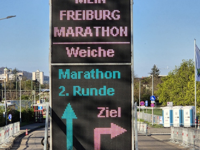 Traumhaftes Wetter beim Super Sparrow Halbmarathon in Freiburg