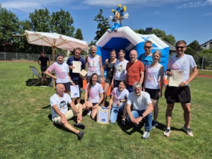 Laufteam SVO beim Ranntallauf die größte Laufgruppe