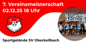 7. Vereinsmeisterschaft 02.12.25 – Night Cross Edition