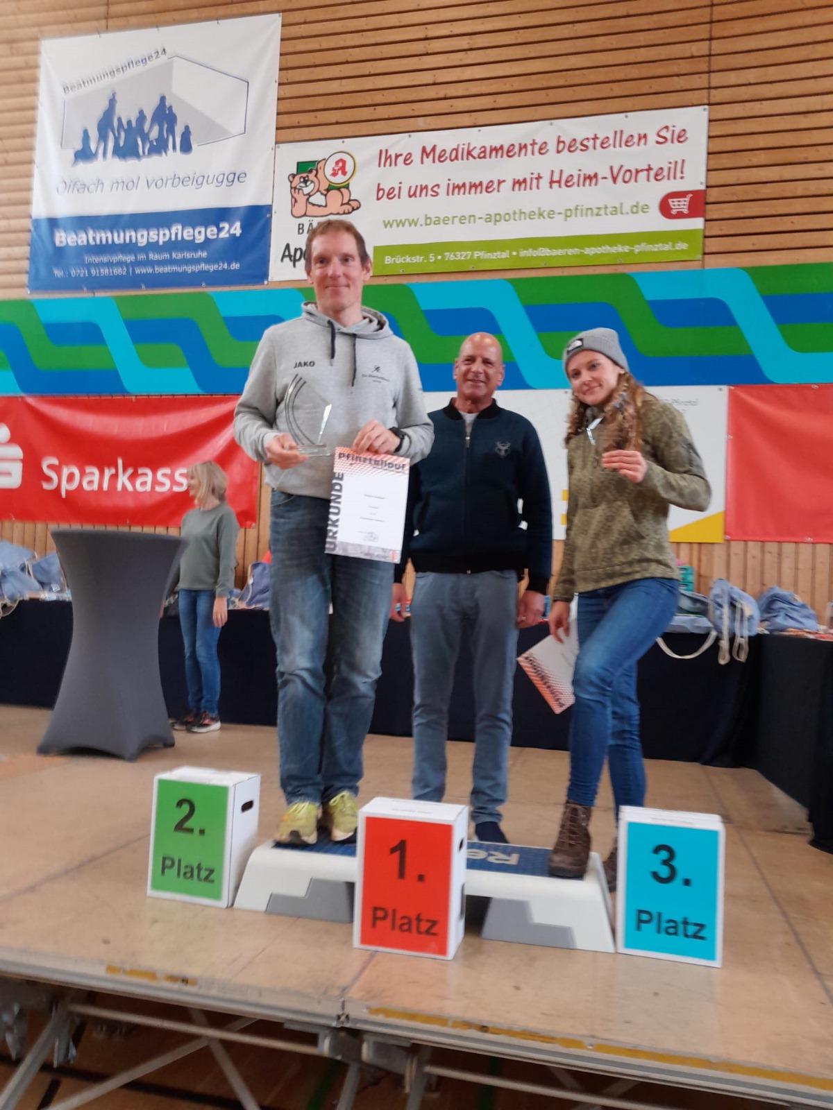 Roland Golderer gewinnt im Pfinztal