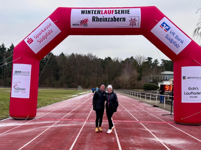Rheinzaberner Winterlaufserie – Zweiter Lauf über 15 km: Zwei Top-Podestplätze für das Laufteam SV Oberkollbach