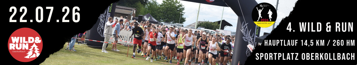 Wild and Run 2026 Header