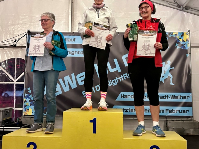 Laufteam SV Oberkollbach beim „HaWei by night“ – Neuer Kreisrekord für Regina Vielmeier