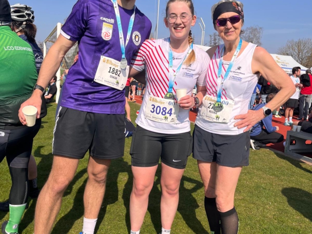 Cora und Regina starten beim Bienwaldmarathon in Kandel