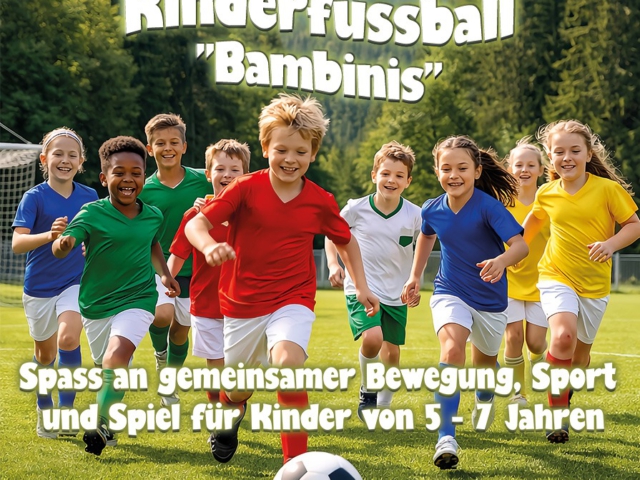 SV Oberkollbach startet mit Trainingsangebot „Bambini-Fußball“