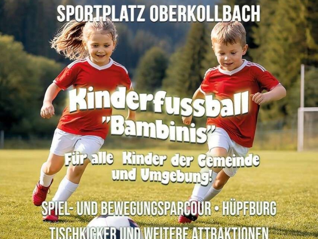 Kinder dürfen sich auf tolles Programm beim Spielfest am 09. Mai auf dem Sportgelände in Oberkollbach freuen