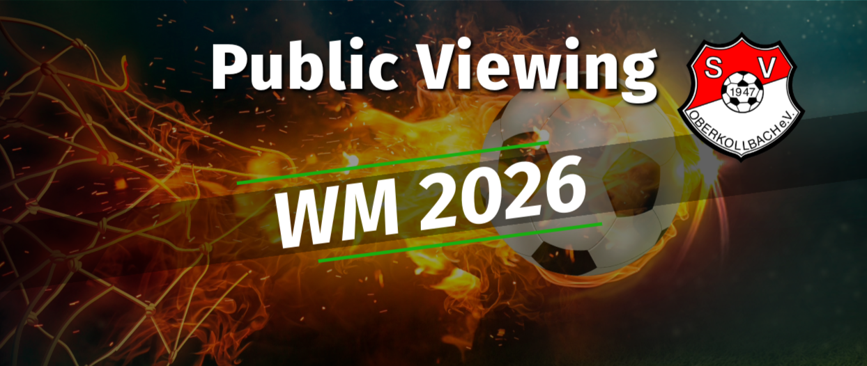 Public Viewing WM 2026 beim SV Oberkollbach