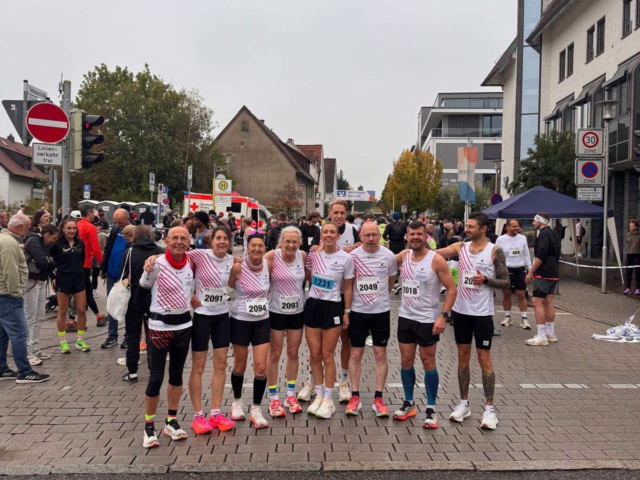 Laufteam SV Oberkollbach punktet bei den BaWü-Halbmarathonmeisterschaften in Filderstadt